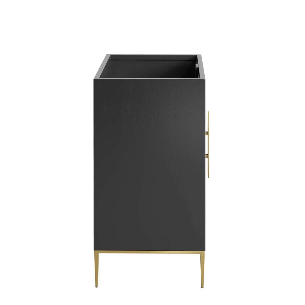 Modway - Awaken 36in Bathroom Vanity Cabinet in Black - EEI-6162-BLK veiw 3
