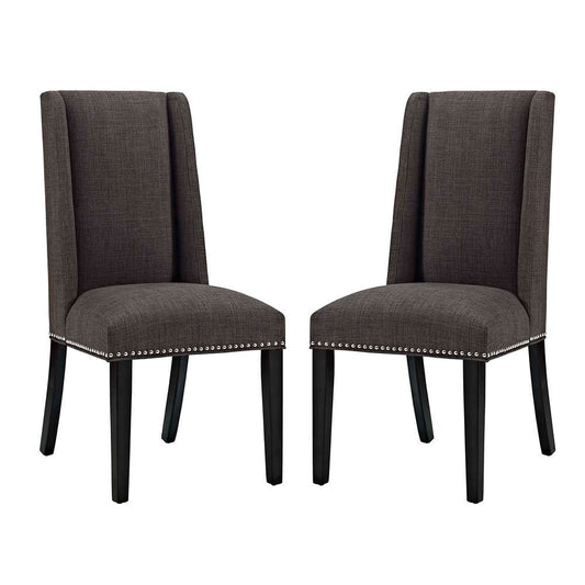 Modway - Baron Dining Chair Fabric (Set of 2) - EEI-2748-BEI-SET veiw 1