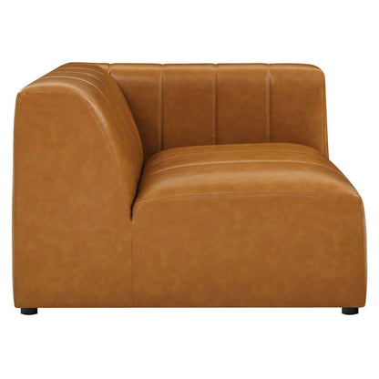 Modway - Bartlett Vegan Leather 2-Piece Loveseat - EEI-4513-TAN veiw 4