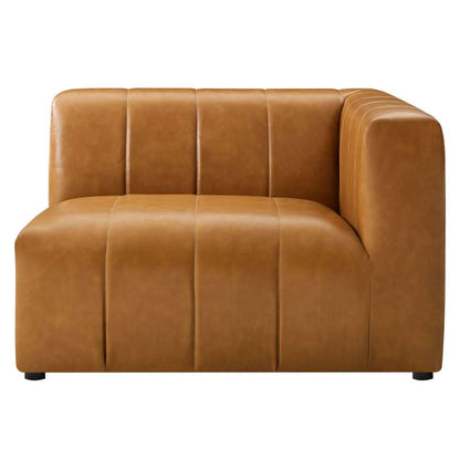 Modway - Bartlett Vegan Leather 2-Piece Loveseat - EEI-4513-TAN veiw 6
