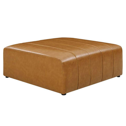 Modway - Bartlett Vegan Leather Ottoman - EEI-4401-TAN veiw 1