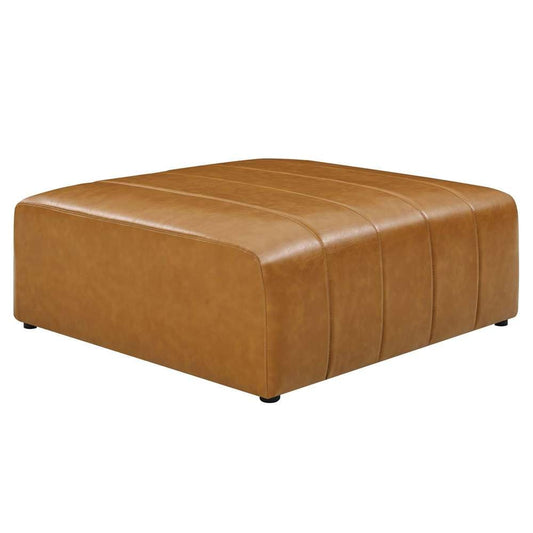 Modway - Bartlett Vegan Leather Ottoman - EEI-4401-TAN veiw 2