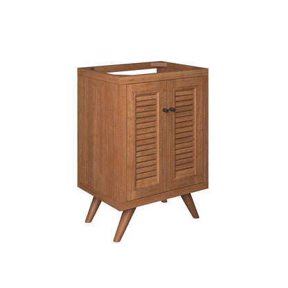 Modway - Birdie 24in Teak Wood Bathroom Vanity Cabinet (Sink Basin Not Included) - EEI-5086-NAT veiw 2
