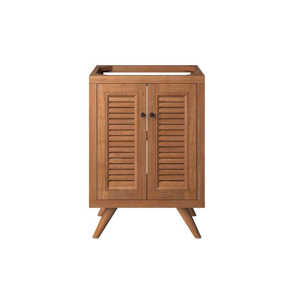 Modway - Birdie 24in Teak Wood Bathroom Vanity Cabinet (Sink Basin Not Included) - EEI-5086-NAT veiw 4
