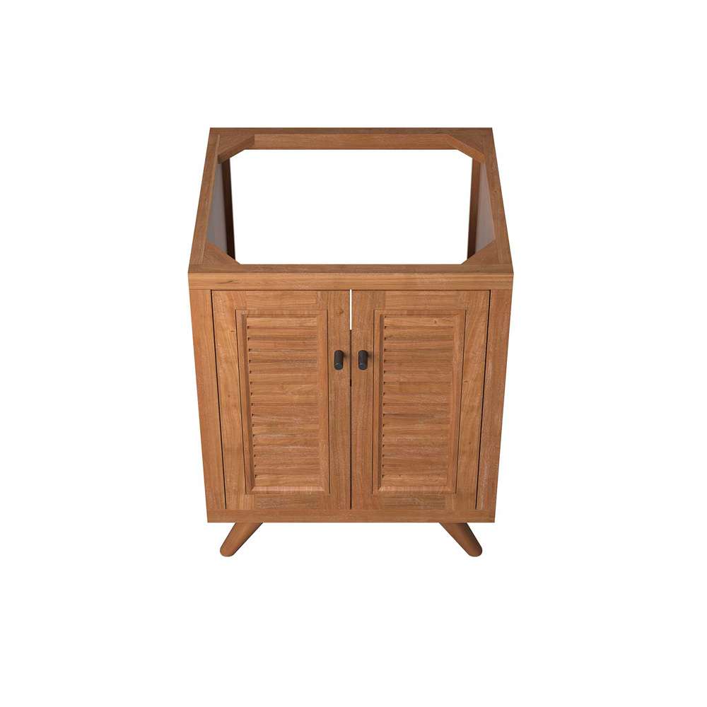 Modway - Birdie 24in Teak Wood Bathroom Vanity Cabinet (Sink Basin Not Included) - EEI-5086-NAT veiw 5