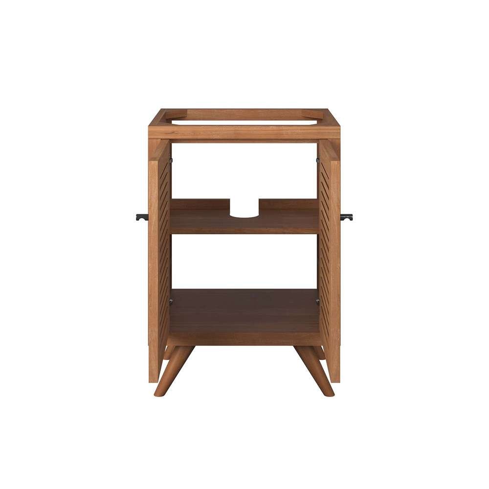 Modway - Birdie 24in Teak Wood Bathroom Vanity Cabinet (Sink Basin Not Included) - EEI-5086-NAT veiw 6