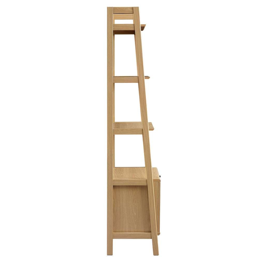 Modway - Bixby 21in Bookshelf - EEI-4655-OAK veiw 3