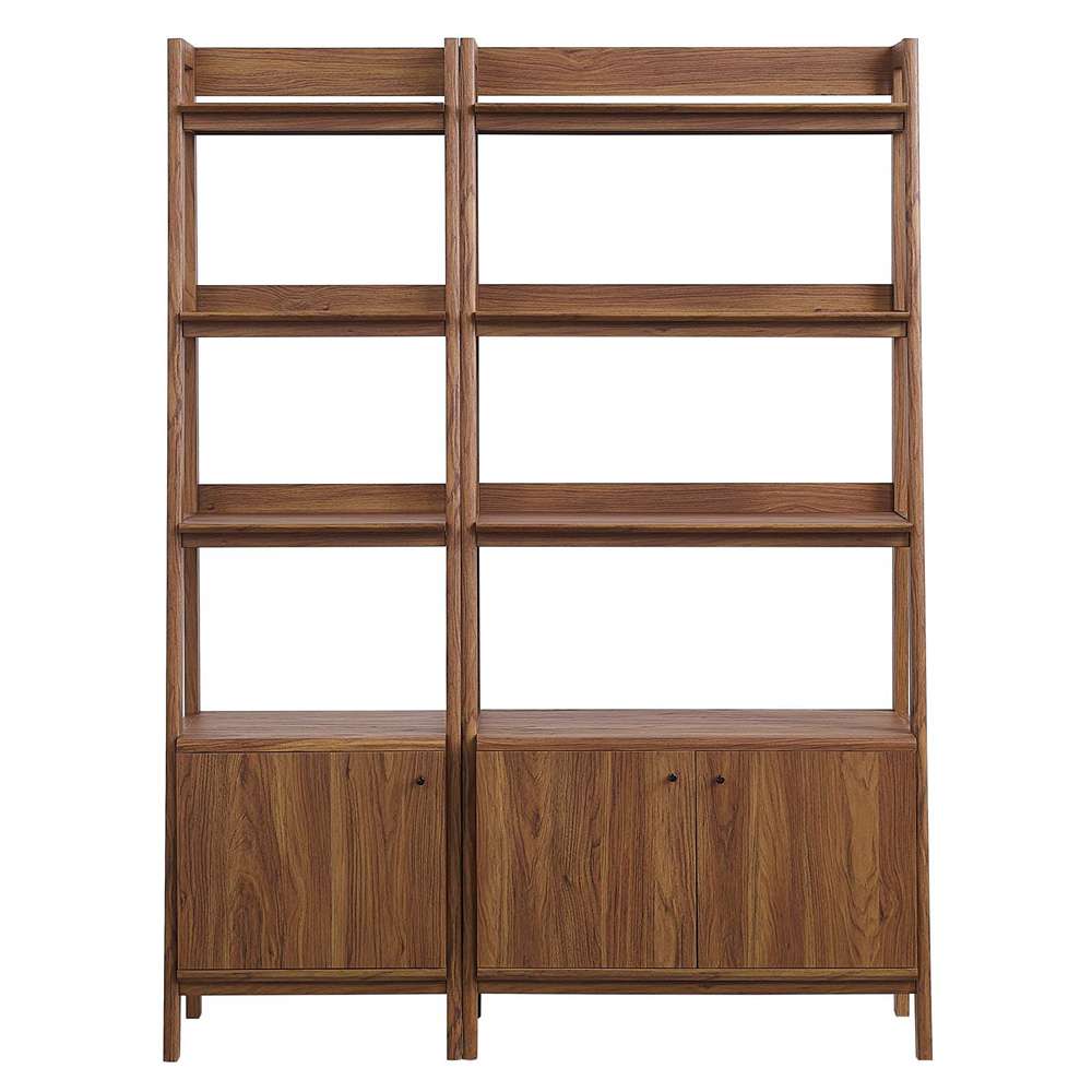 Modway - Bixby Wood Bookshelves - (Set of 2) - EEI-6113-WAL veiw 3