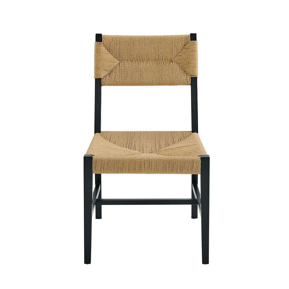 Modway - Bodie Wood Dining Chair - EEI-5489-BLK-NAT veiw 3