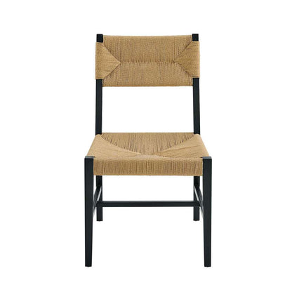 Modway - Bodie Wood Dining Chair - EEI-5489-BLK-NAT veiw 3