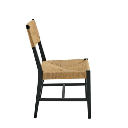 Modway - Bodie Wood Dining Chair - EEI-5489-BLK-NAT veiw 4