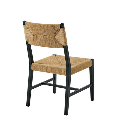 Modway - Bodie Wood Dining Chair - EEI-5489-BLK-NAT veiw 5