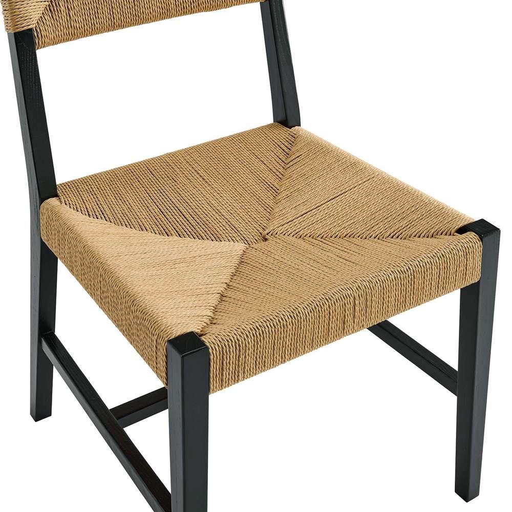 Modway - Bodie Wood Dining Chair - EEI-5489-BLK-NAT veiw 6
