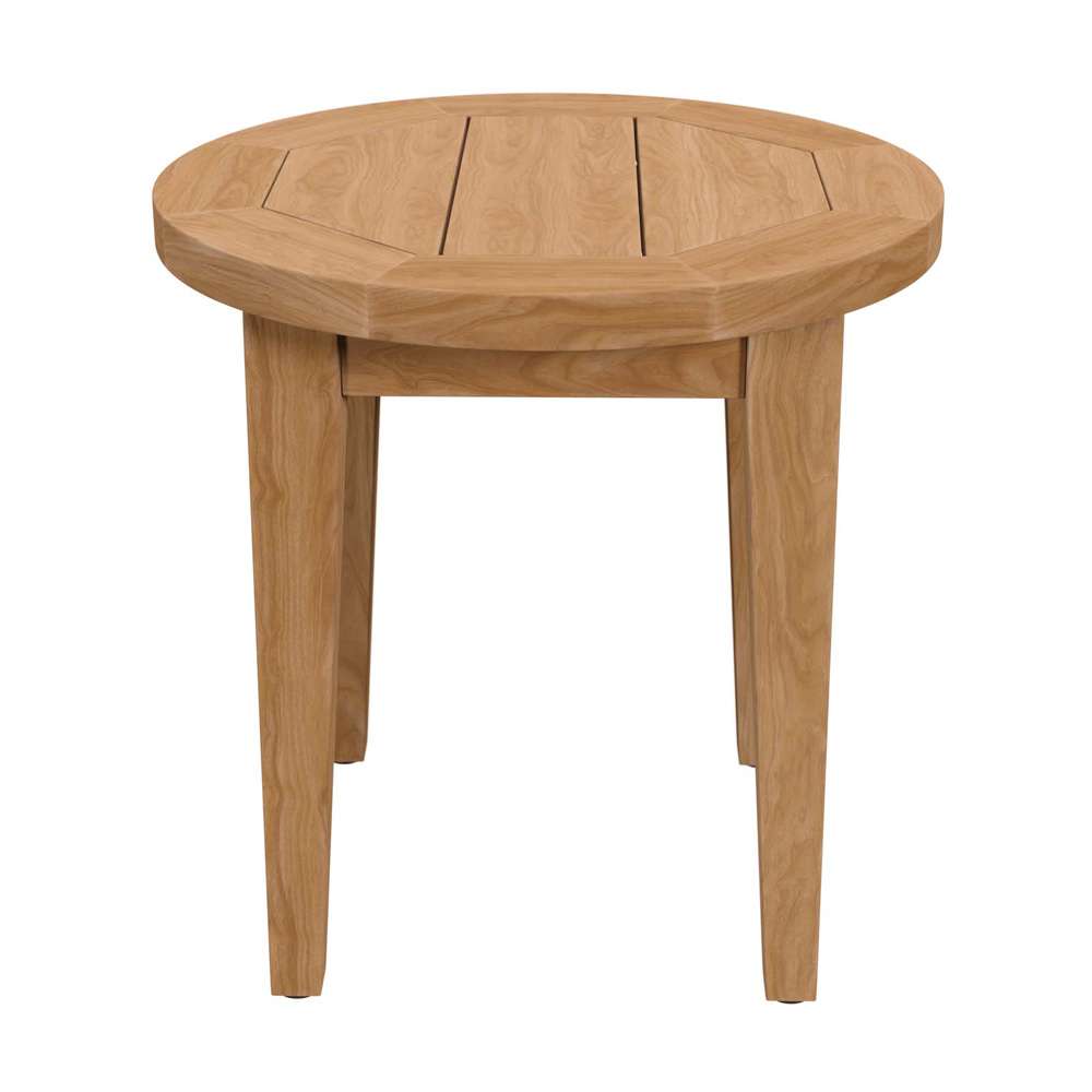 Modway - Brisbane Teak Wood Outdoor Patio Side Table - EEI-5604-NAT veiw 4