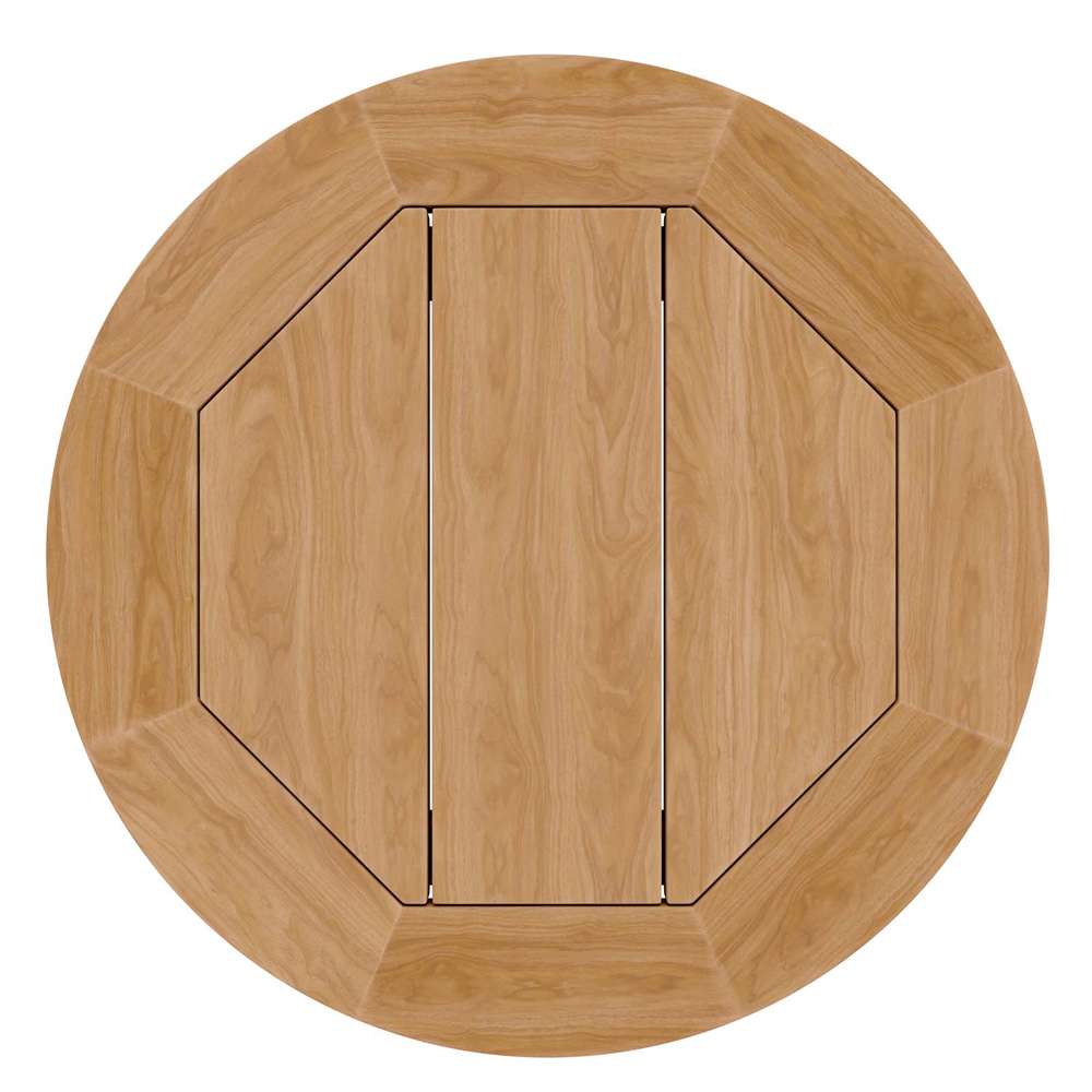 Modway - Brisbane Teak Wood Outdoor Patio Side Table - EEI-5604-NAT veiw 5