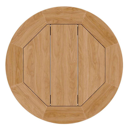 Modway - Brisbane Teak Wood Outdoor Patio Side Table - EEI-5604-NAT veiw 5