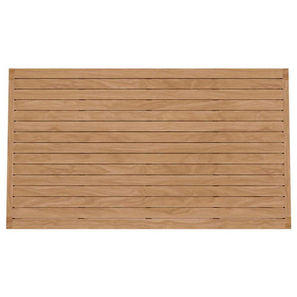 Modway - Carlsbad Teak Wood Outdoor Patio Coffee Table - EEI-5608-NAT veiw 6