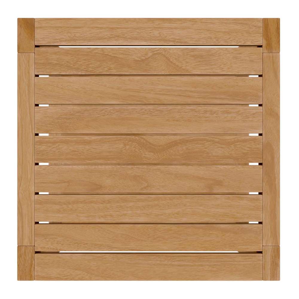 Modway - Carlsbad Teak Wood Outdoor Patio Side Table - EEI-5607-NAT veiw 5