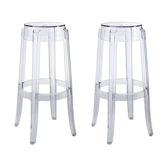 Modway - Casper Bar Stool (Set of 2) - EEI-1264-CLR veiw 1