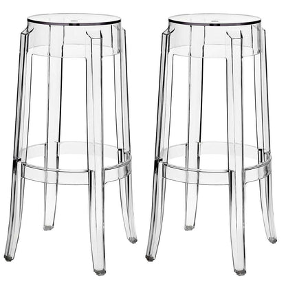 Modway - Casper Bar Stool (Set of 2) - EEI-909-CLR veiw 1