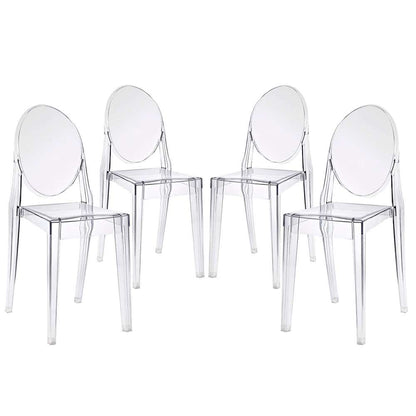 Modway - Casper Dining Chairs (Set of 4) - EEI-908-CLR veiw 1