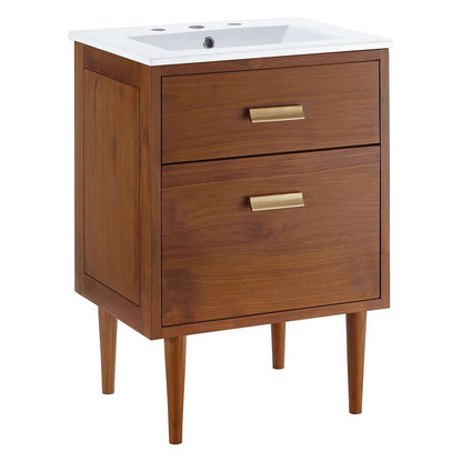 Modway - Cassia 24in Bathroom Vanity - EEI-5108-NAT-WHI veiw 2