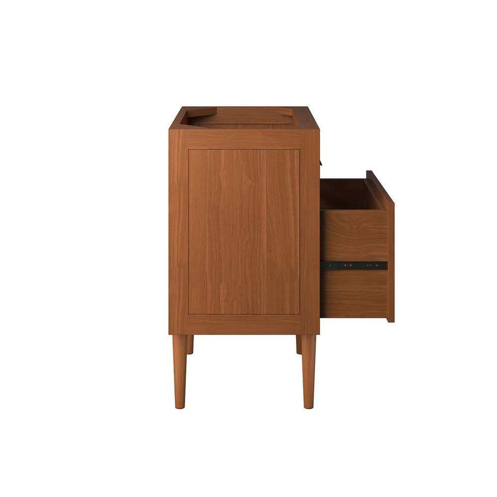 Modway - Cassia 24in Teak Wood Bathroom Vanity Cabinet (Sink Basin Not Included) - EEI-5082-NAT veiw 5