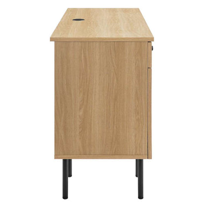Modway - Chaucer Office Desk - EEI-6199-OAK veiw 3
