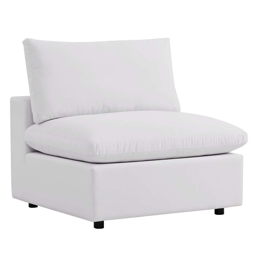 Modway - Commix 5-Piece Outdoor Patio Sectional Sofa - EEI-5589-WHI veiw 4