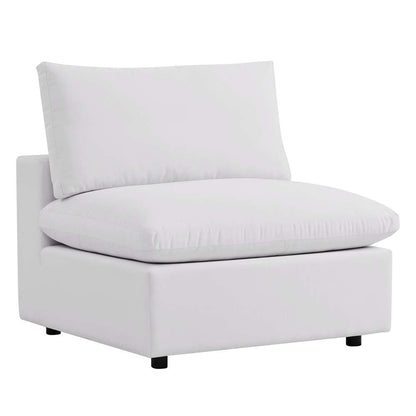 Modway - Commix 5-Piece Outdoor Patio Sectional Sofa - EEI-5589-WHI veiw 4