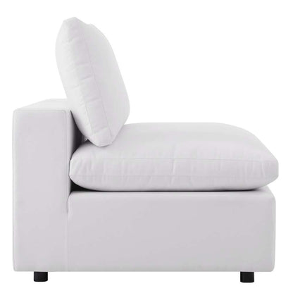 Modway - Commix 5-Piece Outdoor Patio Sectional Sofa - EEI-5589-WHI veiw 6