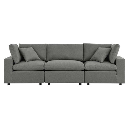 Modway - Commix Overstuffed Outdoor Patio Sofa - EEI-5578-CHA veiw 1