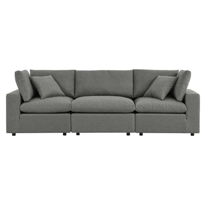 Modway - Commix Overstuffed Outdoor Patio Sofa - EEI-5578-CHA veiw 2