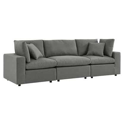 Modway - Commix Overstuffed Outdoor Patio Sofa - EEI-5578-CHA veiw 3