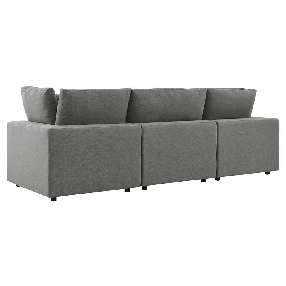 Modway - Commix Overstuffed Outdoor Patio Sofa - EEI-5578-CHA veiw 4