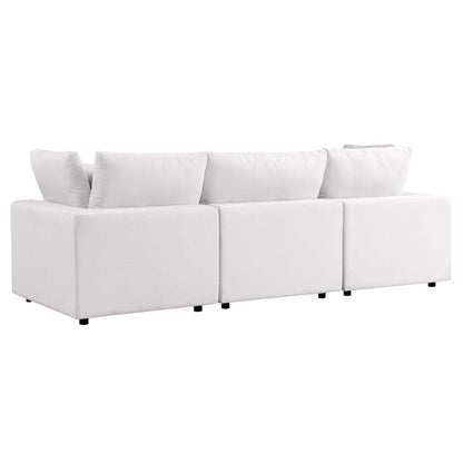 Modway - Commix Overstuffed Outdoor Patio Sofa - EEI-5578-WHI veiw 4