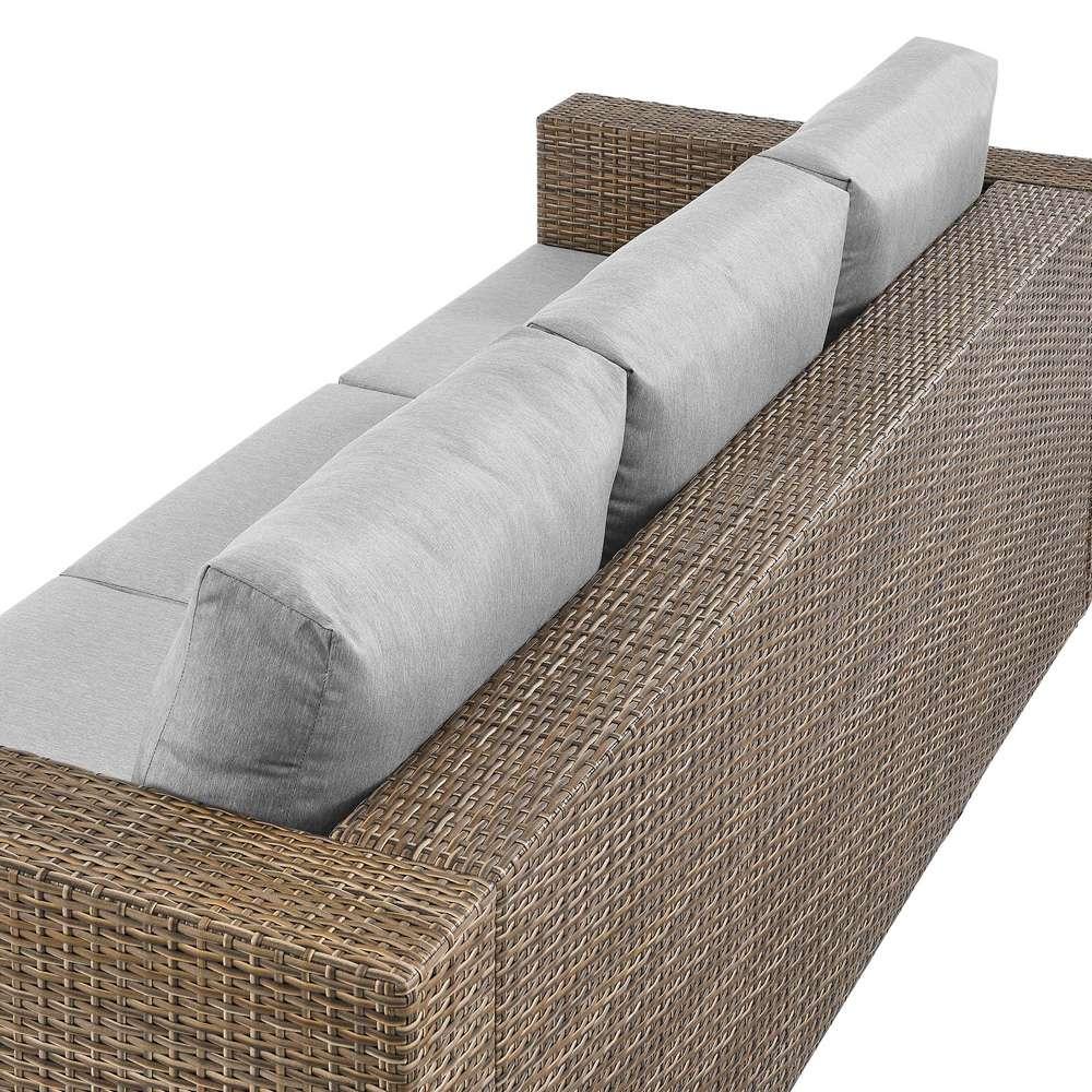 Modway - Convene Outdoor Patio Outdoor Patio Sofa - EEI-6245-CAP-GRY veiw 6