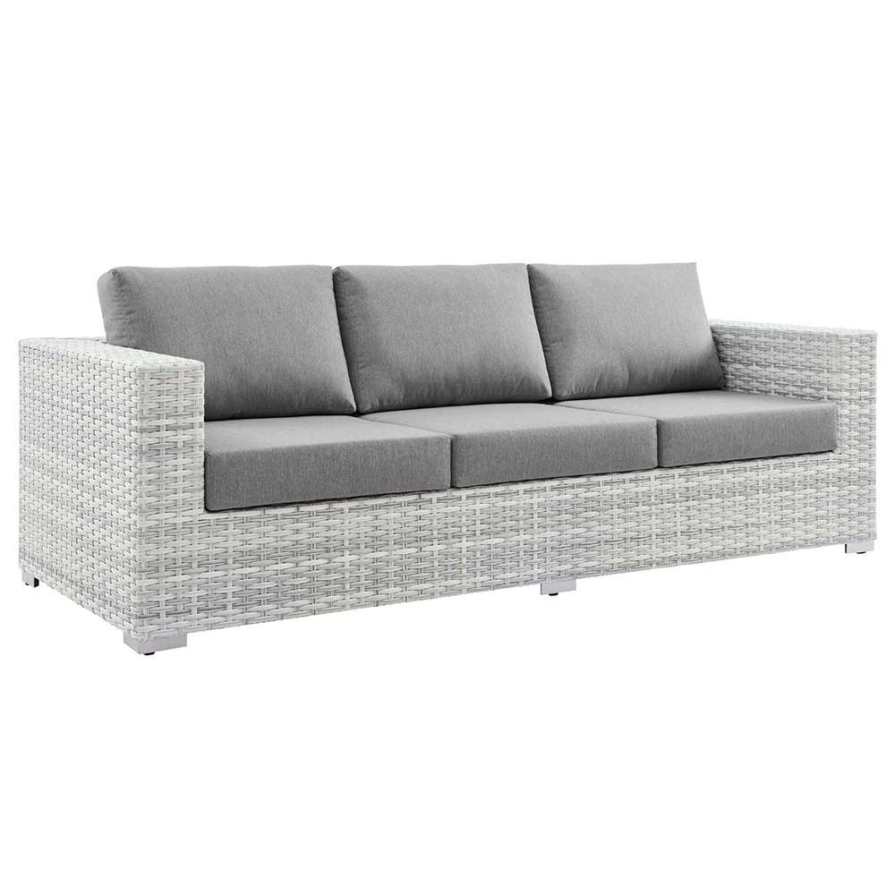 Modway - Convene Outdoor Patio Sofa - EEI-4305-LGR-GRY veiw 1