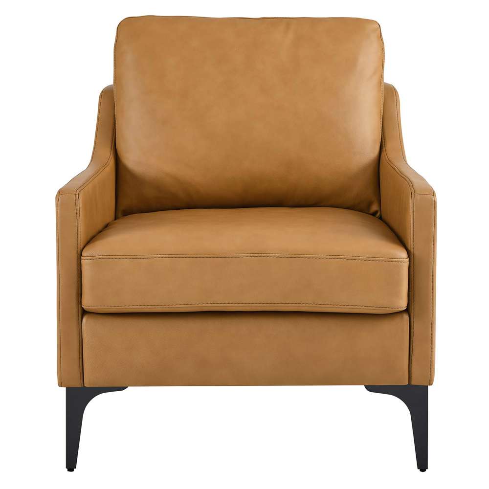 Modway - Corland Leather Armchair - EEI-6022-TAN veiw 5
