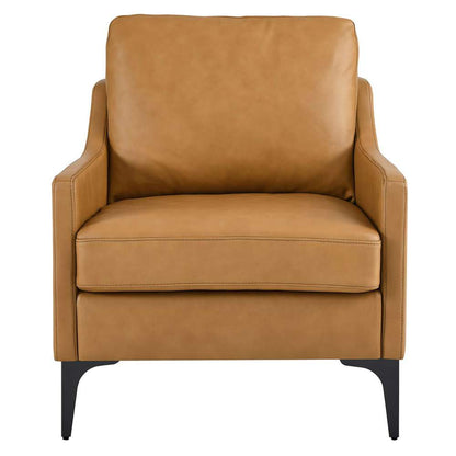 Modway - Corland Leather Armchair - EEI-6022-TAN veiw 5