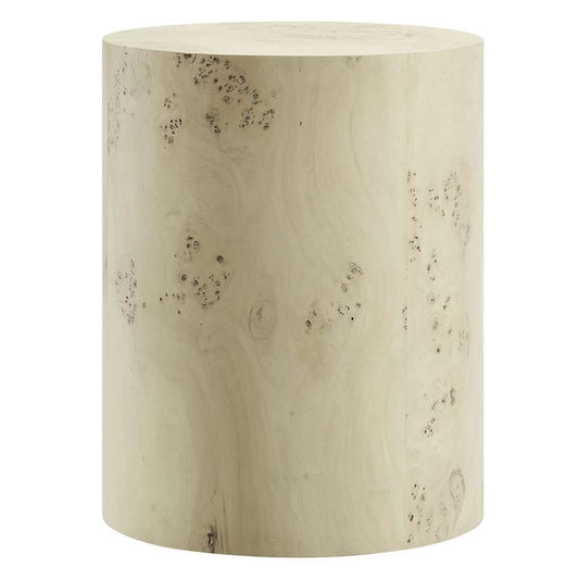 Modway - Cosmos 16in Round Burl Wood Side Table - EEI-6271-BLB veiw 2