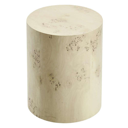 Modway - Cosmos 16in Round Burl Wood Side Table - EEI-6271-BLB veiw 3
