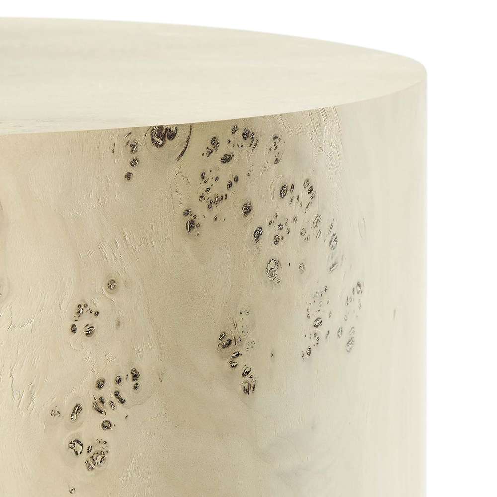 Modway - Cosmos 16in Round Burl Wood Side Table - EEI-6271-BLB veiw 5