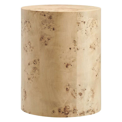 Modway - Cosmos 16in Round Burl Wood Side Table - EEI-6271-NAB veiw 2