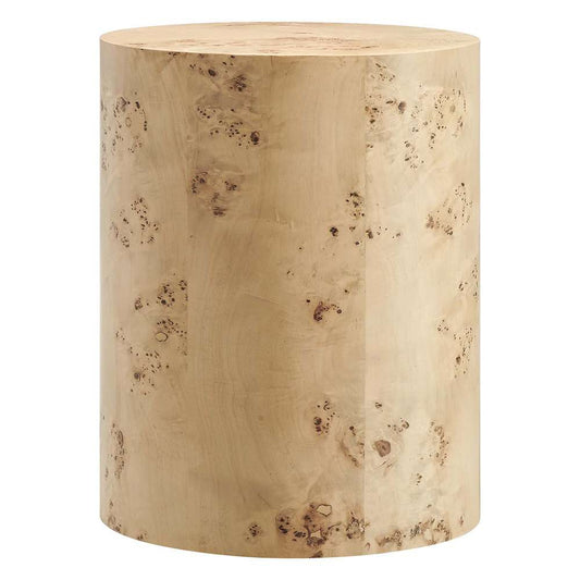 Modway - Cosmos 16in Round Burl Wood Side Table - EEI-6271-NAB veiw 2