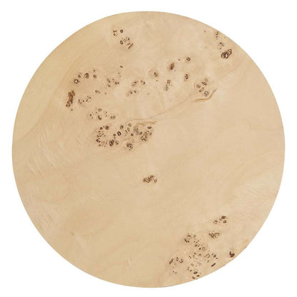 Modway - Cosmos 16in Round Burl Wood Side Table - EEI-6271-NAB veiw 4
