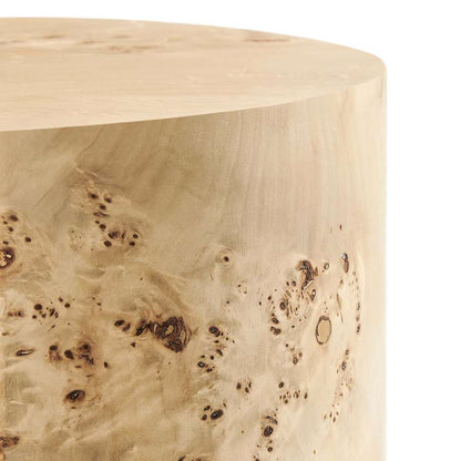 Modway - Cosmos 16in Round Burl Wood Side Table - EEI-6271-NAB veiw 5
