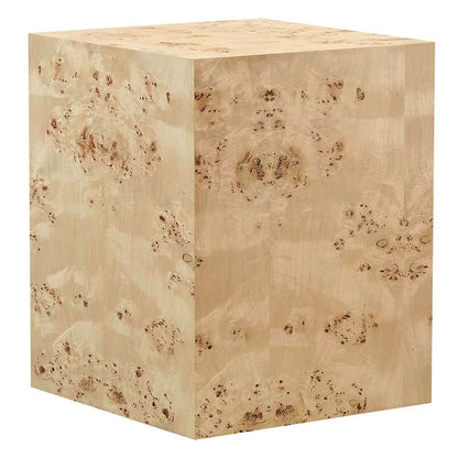 Modway - Cosmos 16in Square Burl Wood Side Table - EEI-6273-NAB veiw 1
