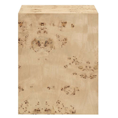 Modway - Cosmos 16in Square Burl Wood Side Table - EEI-6273-NAB veiw 4