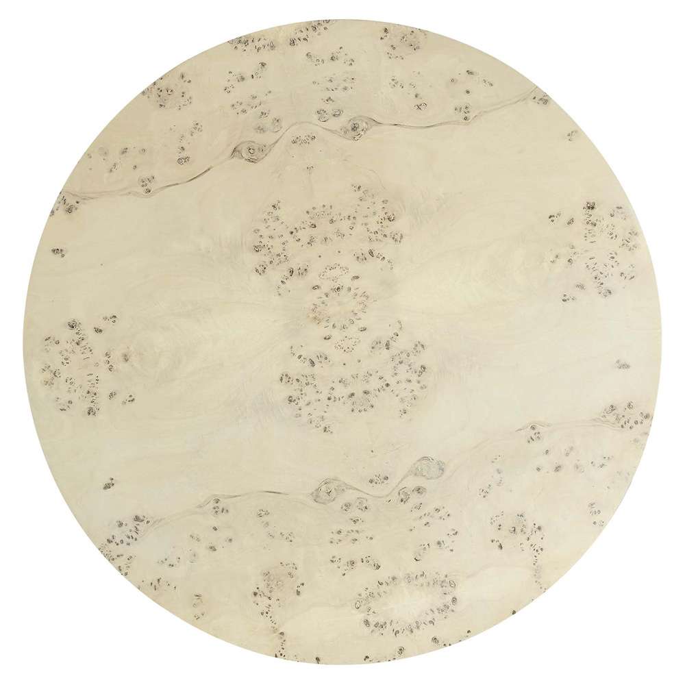 Modway - Cosmos 35in Round Burl Wood Coffee Table - EEI-6274-BLB veiw 4